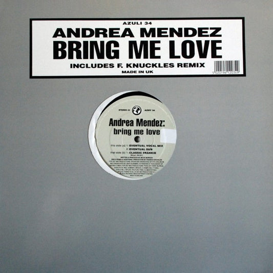 Andrea Mendez : Bring Me Love (12")