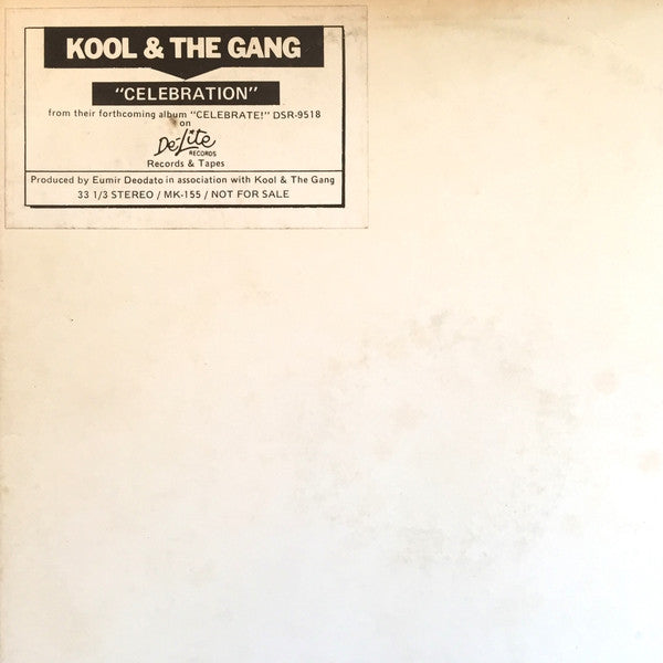 Kool & The Gang : Celebration (12", Promo)
