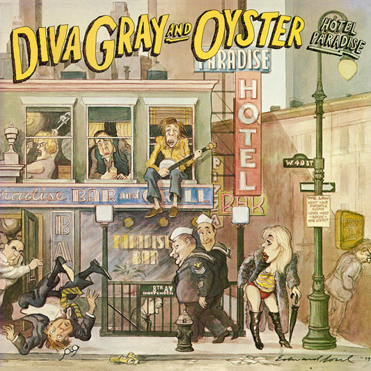 Diva Gray And Oyster (2) : Hotel Paradise (LP, Album)