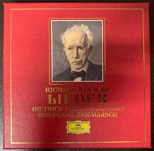Richard Strauss - Dietrich Fischer-Dieskau, Wolfgang Sawallisch : Lieder (2xCD, Album + Box)