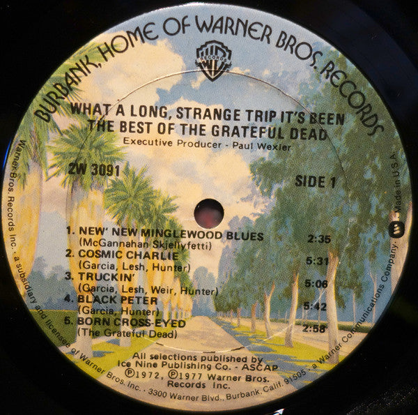 The Grateful Dead : What A Long Strange Trip It's Been (The Best Of The Grateful Dead) (2xLP, Comp, Gol)