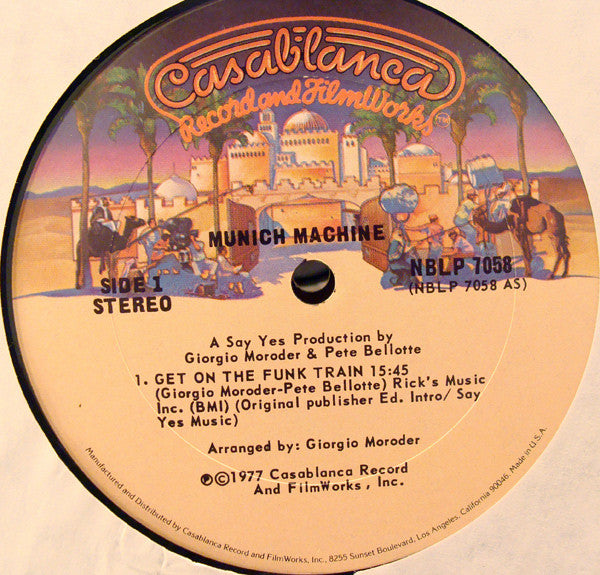 Munich Machine : Munich Machine (LP, Album, P/Mixed, Pit)