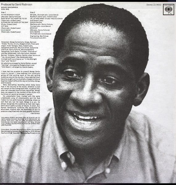 Mongo Santamaria : Soul Bag (LP, Album)