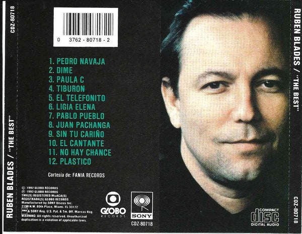 Ruben Blades : "The Best" (CD, Comp)