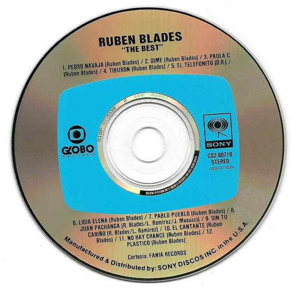 Ruben Blades : "The Best" (CD, Comp)