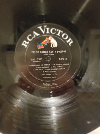 Palito Ortega : Canta Boleros (LP, Mono)