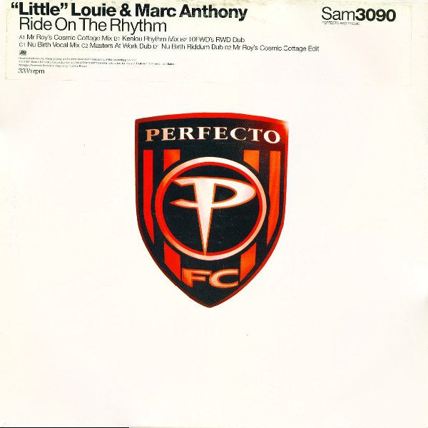 Louie Vega & Marc Anthony : Ride On The Rhythm (2x12", Promo, Whi)