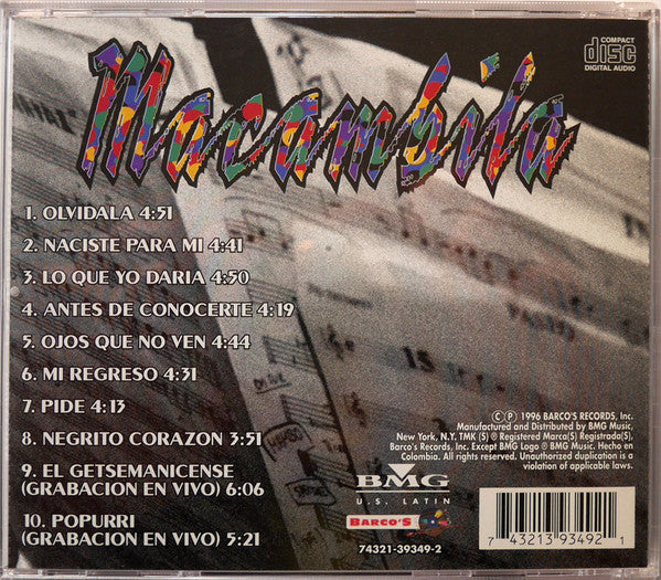 Macambila* : Pasado En Presente (CD, Album)