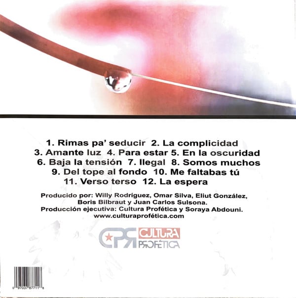 Cultura Profética : La Dulzura (2xLP, Album, Ltd)