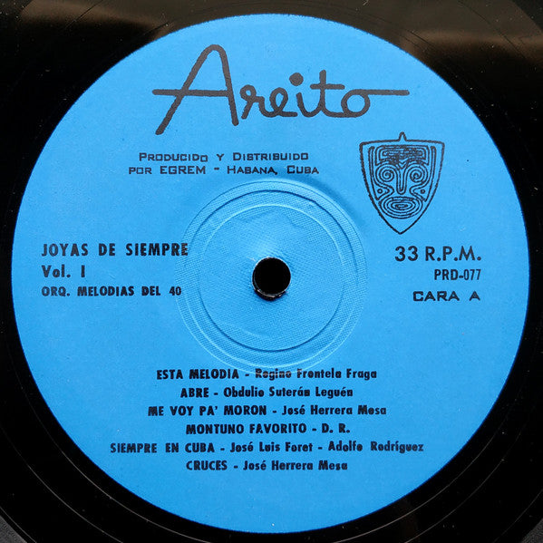 Orq. Melodias Del 40* : Joyas De Siempre Volumen I (LP, Comp, Blu)