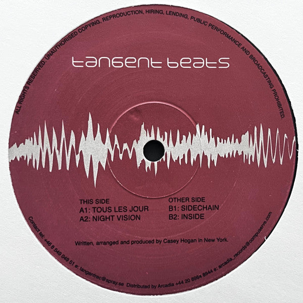 Casey Hogan : Shifted Images EP (12")