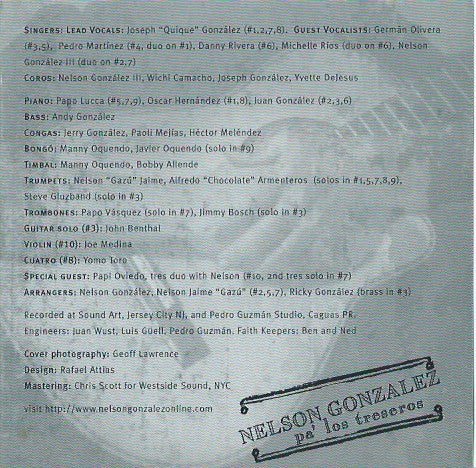 Nelson González : pa' los treseros (CD, Album)