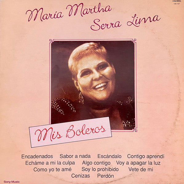 María Martha Serra Lima : Mis Boleros (LP, Album, Comp)