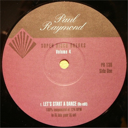 Bohannon* / Patrick Cowley : Super Disco Breaks Volume 4 (12")