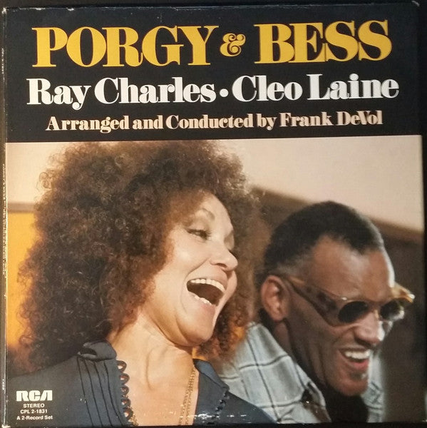 Ray Charles & Cleo Laine : Porgy & Bess (2xLP, RCA + Box, Album)