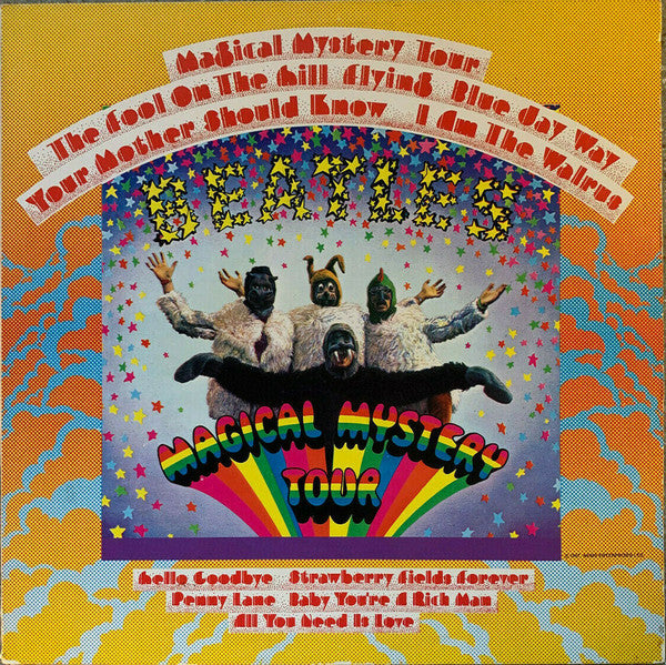 The Beatles : Magical Mystery Tour (LP, Comp, RE, Gat)