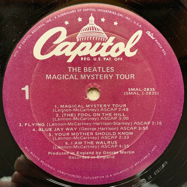 The Beatles : Magical Mystery Tour (LP, Comp, RE, Gat)