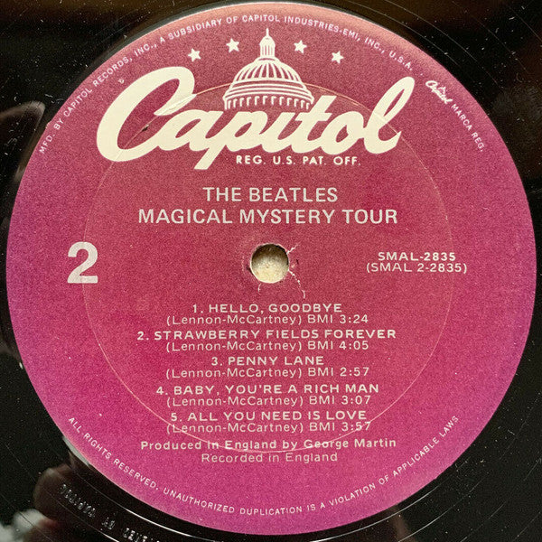 The Beatles : Magical Mystery Tour (LP, Comp, RE, Gat)