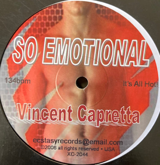 Vincent Capretta : So Emotional (12")