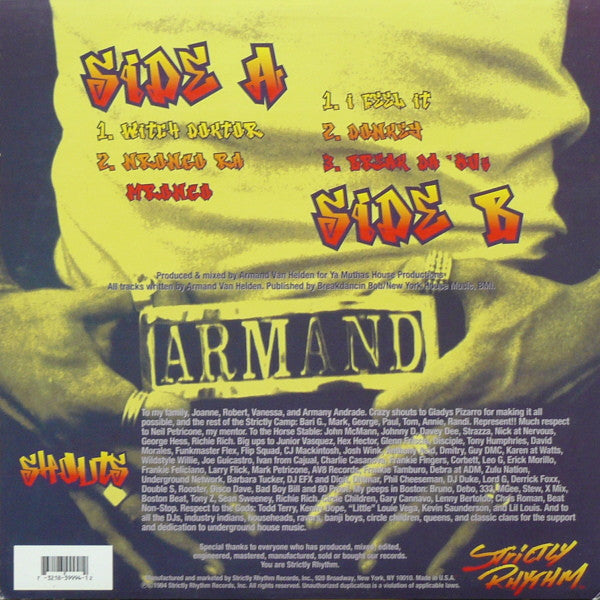 Armand Van Helden : EP (12", EP)
