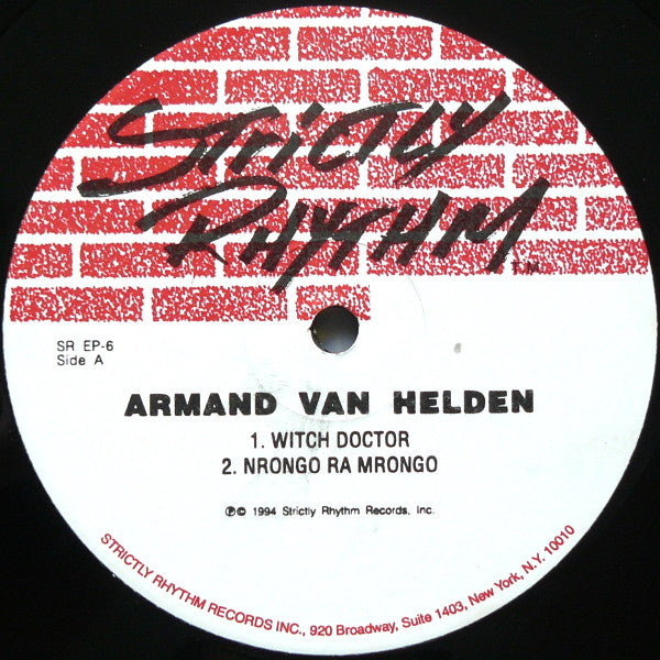 Armand Van Helden : EP (12", EP)