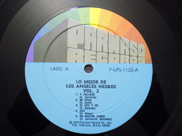 Los Angeles Negros : Lo Mejor De Los Angeles Negros Vol. 2 (LP, Comp)
