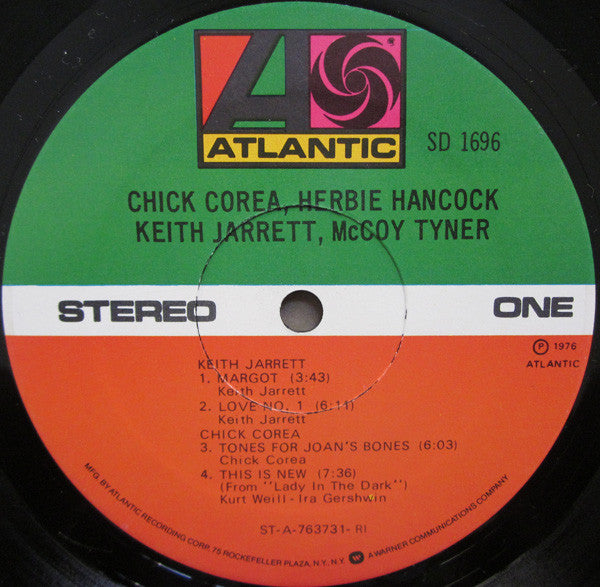 Chick Corea / Herbie Hancock / Keith Jarrett / McCoy Tyner : Chick Corea, Herbie Hancock, Keith Jarrett, McCoy Tyner (LP, Comp)