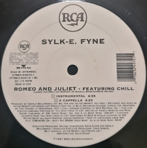 Sylk E. Fyne : Romeo And Juliet (12")