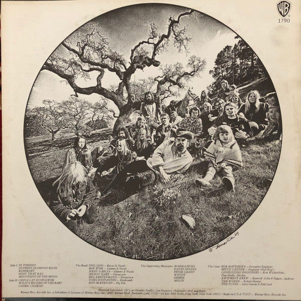 Grateful Dead* : Aoxomoxoa (LP, Album, RE)