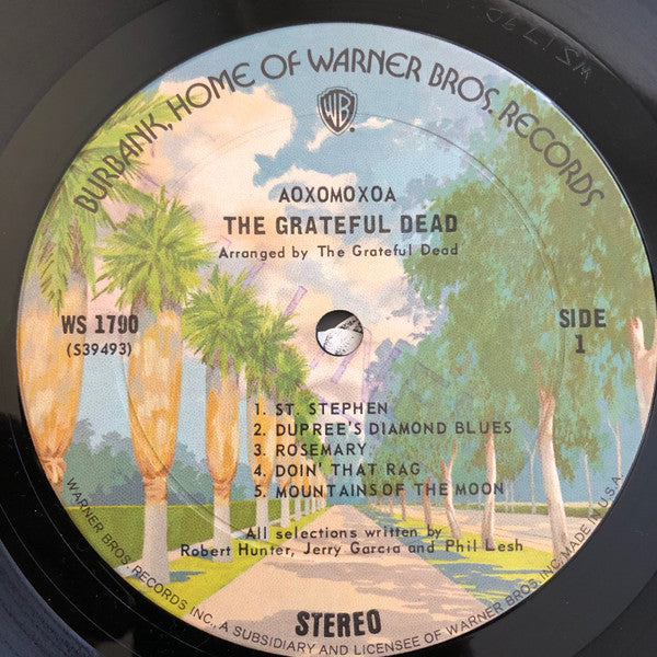 Grateful Dead* : Aoxomoxoa (LP, Album, RE)