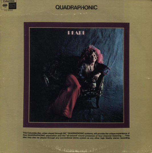 Janis Joplin - Pearl vinyl record, LP (Mint (M)) | Lulo Records