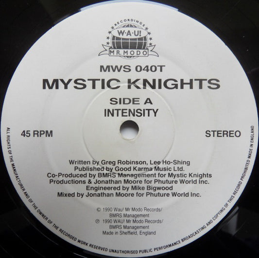 Mystic Knights : Filo Funk / Intensity (12")