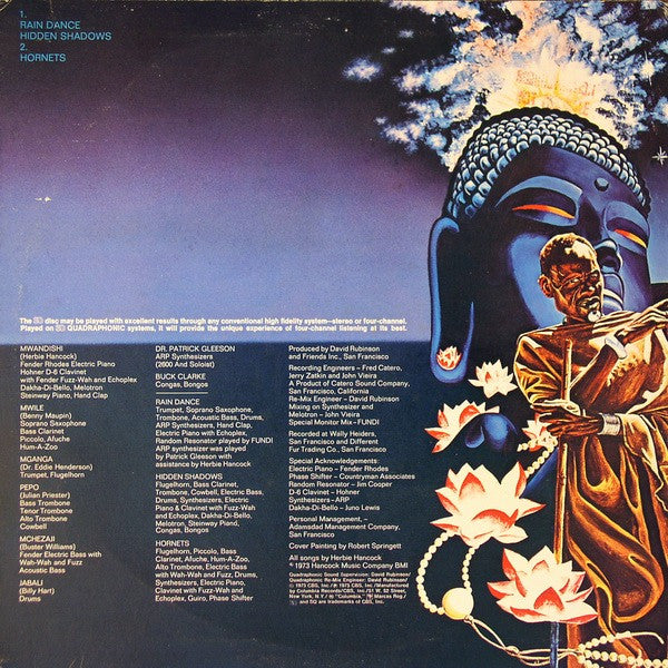 Herbie Hancock : Sextant (LP, Album, Quad)
