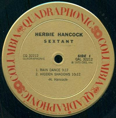 Herbie Hancock : Sextant (LP, Album, Quad)
