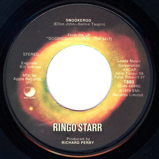 Ringo Starr : No No Song (7", Single, Los)