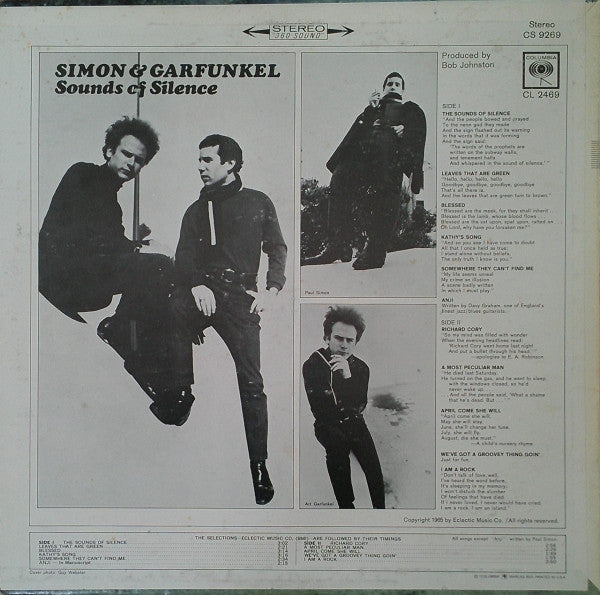 Simon & Garfunkel : Sounds Of Silence (LP, Album, RP)