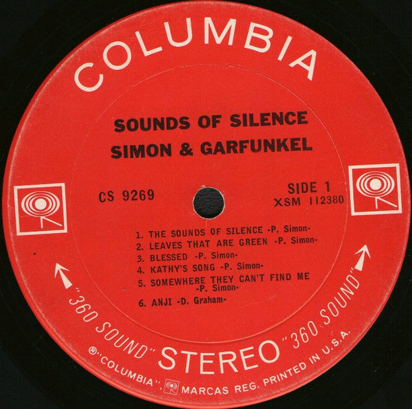Simon & Garfunkel : Sounds Of Silence (LP, Album, RP)