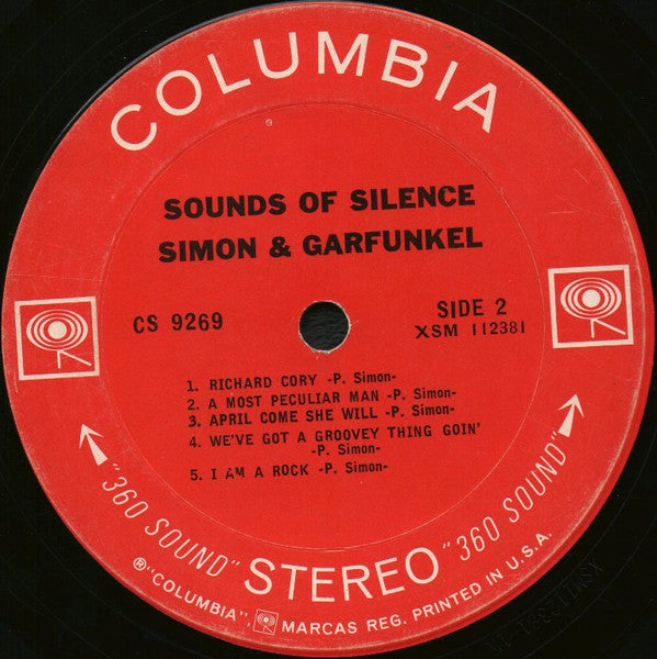 Simon & Garfunkel : Sounds Of Silence (LP, Album, RP)