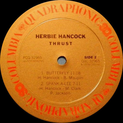 Herbie Hancock - Thrust vinyl record, LP (Near Mint (NM or M-)) | Lulo Records
