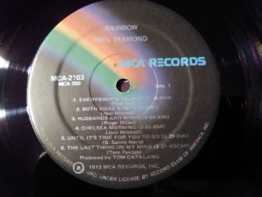 Neil Diamond - Rainbow vinyl record, LP (Mint (M)) | Lulo Records