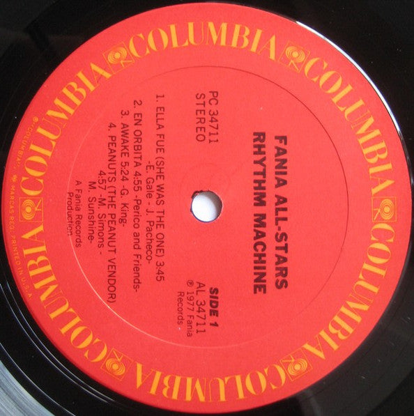 Fania All Stars : Rhythm Machine (LP, Album)