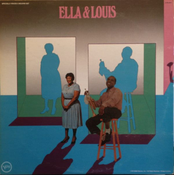Ella* & Louis* : Ella & Louis (2xLP, Comp, RE, Gat)