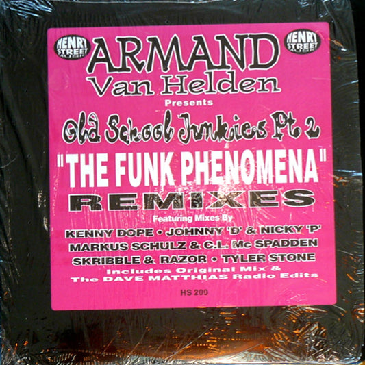 Armand Van Helden Presents Old School Junkies : The Funk Phenomena Remixes (2x12")