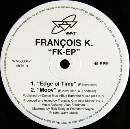 François K.* : FK-EP (12", EP)