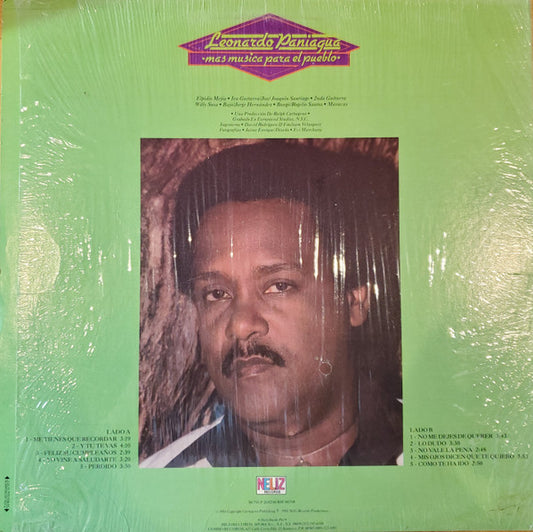 Leonardo Paniagua : Mas Musica Para El Pueblo (LP, Album)