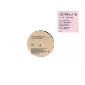 Jennifer Lopez : Ain't It Funny (12", Promo)