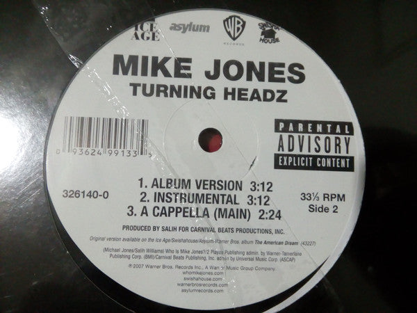 Mike Jones (2) : Turning Headz (12")