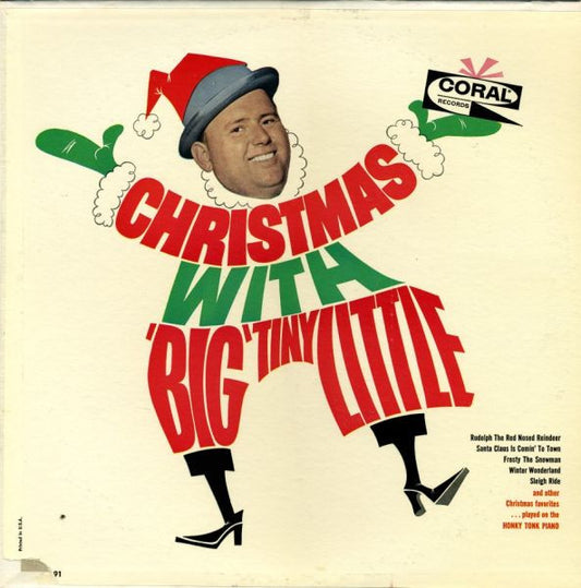 "Big" Tiny Little : Christmas With "Big" Tiny Little (LP, Album, Mono, Glo)