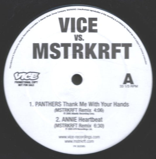 Various - Vice Vs. MSTRKRFT vinyl record, 12" (Very Good Plus (VG+)) | Lulo Records