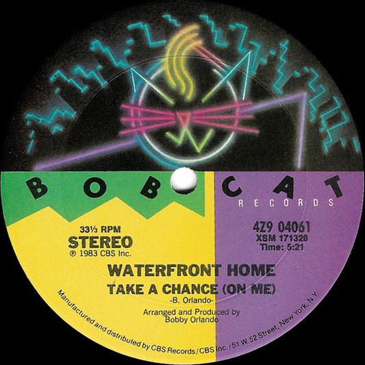 Waterfront Home : Take A Chance (On Me) (12")